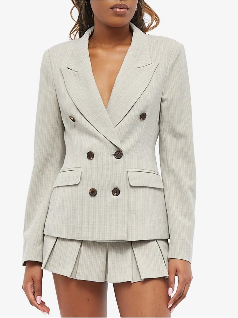 Danielle Guizio double breasted blazer